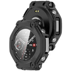 Husă cu folie Amazfit T-Rex 3 Techsuit Defense360 Pro, negru – imagine 3