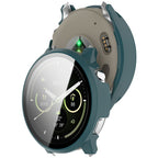 Husă cu folie Garmin Venu 4 45 mm Techsuit Defense360 Pro, turcoaz – imagine 2