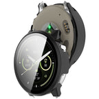 Husă cu folie Garmin Venu 4 45 mm Techsuit Defense360 Pro, negru – imagine 2