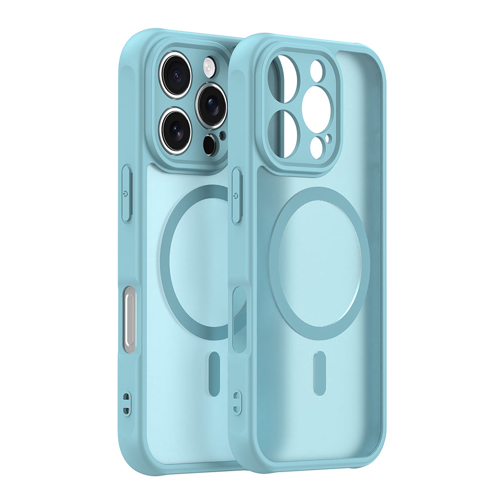 Husă Techsuit HaloFrost II MagSafe iPhone 16 Pro – Verde mentă – imagine 10