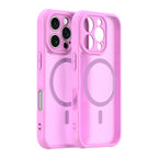 Husă Techsuit HaloFrost II MagSafe iPhone 16 Pro – Roz – imagine 2