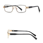 Ochelari lumină albastră femei, ramă îngustă – Techsuit 3163 – Negru – imagine 3