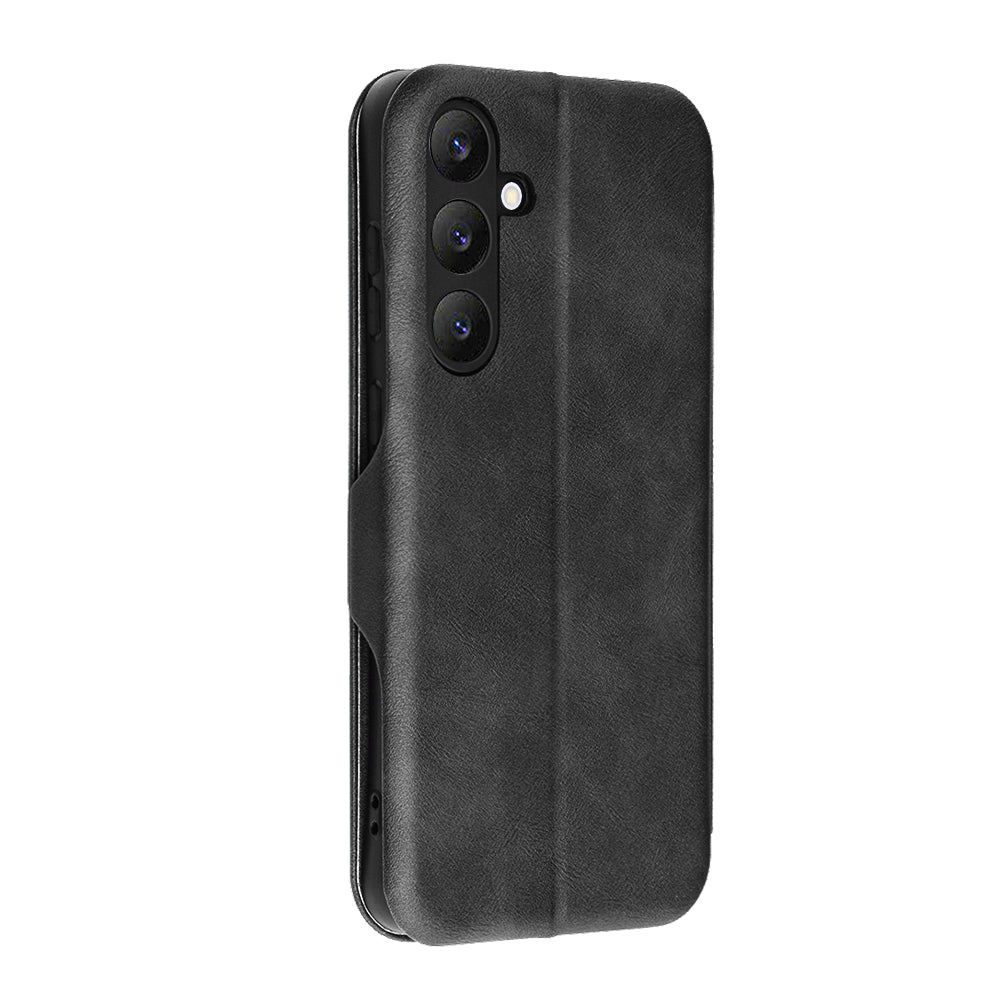 Husă flip Techsuit Safe Wallet Plus Galaxy S25 FE – Negru – imagine 3