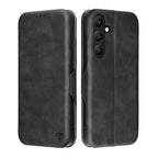 Husă flip Techsuit Safe Wallet Plus Galaxy S25 FE – Negru – imagine 1