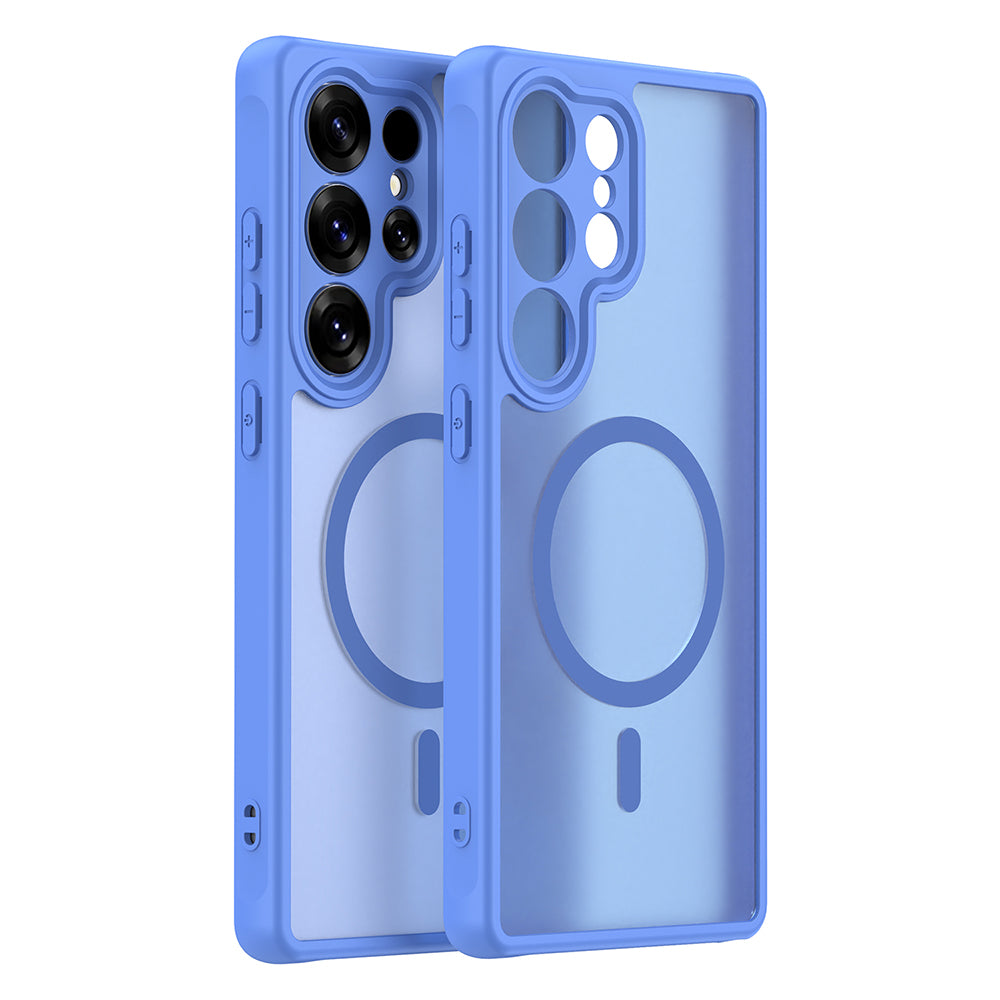 Husă Techsuit HaloFrost II MagSafe Galaxy S25 Ultra – Bleu – imagine 12