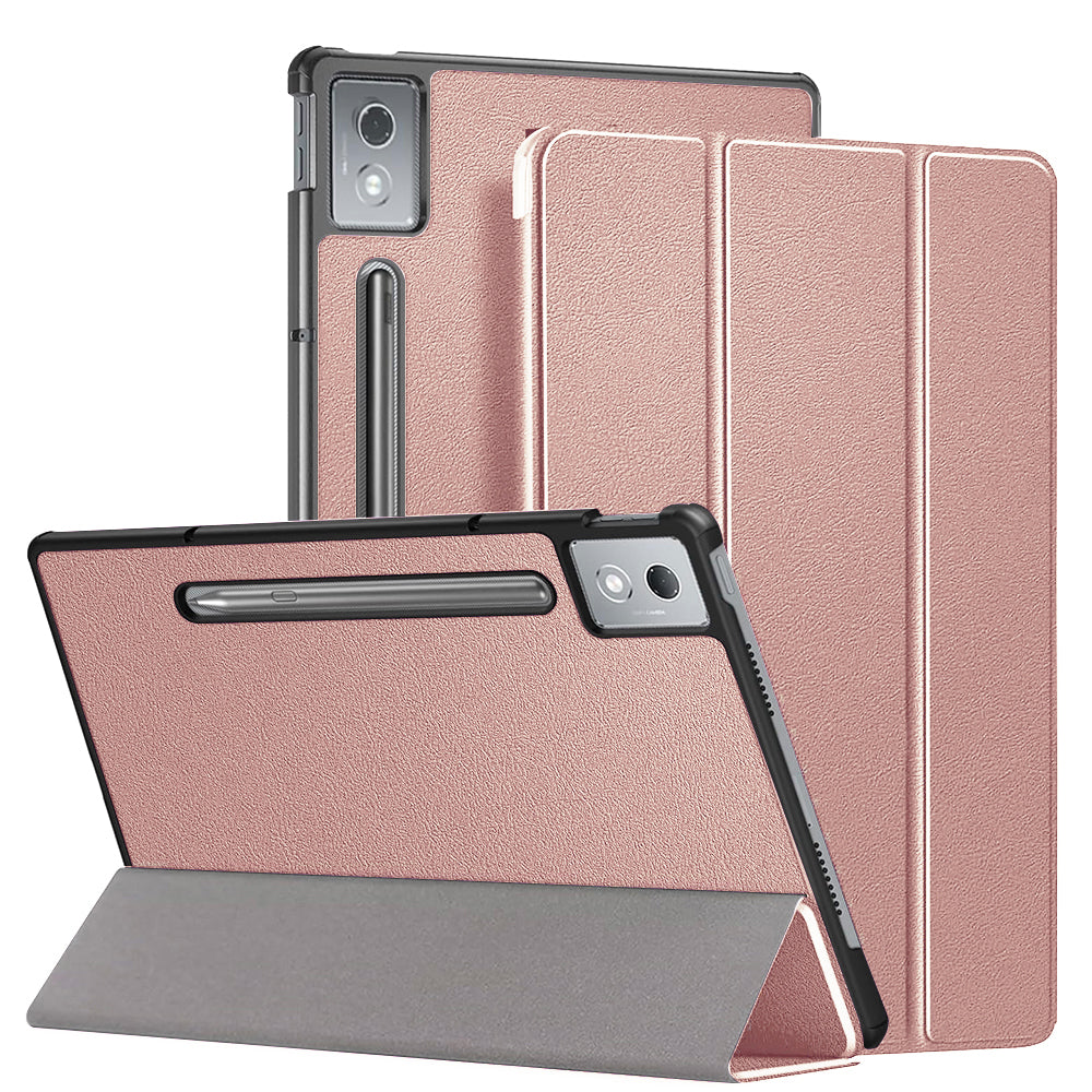 Husă Lenovo Idea Tab Pro 12.7 Techsuit FoldPro, auriu roz – imagine 1