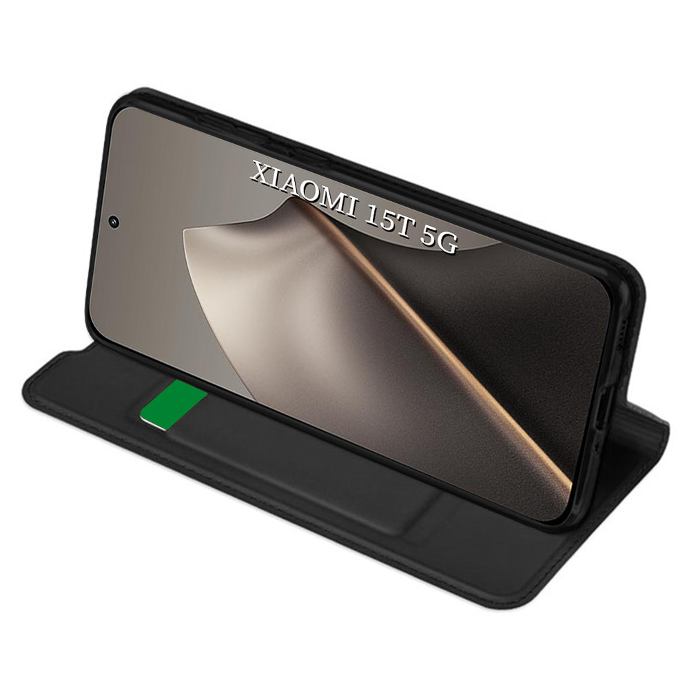 Husă Xiaomi 15T flip Techsuit Magskin Book, negru – imagine 2