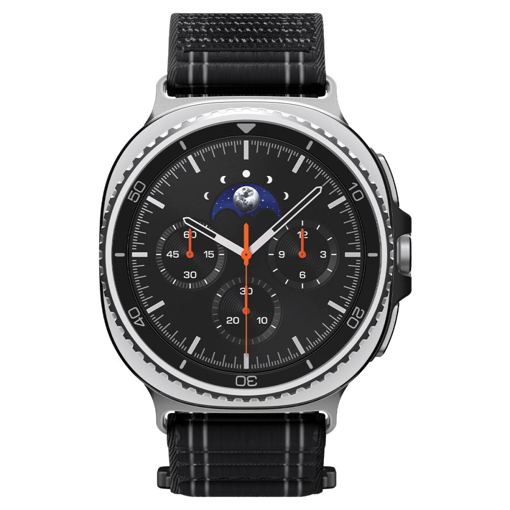Curea textilă Spigen WBF0 Samsung Galaxy Watch9 / Watch8 / Watch8 Classic – Negru – imagine 4