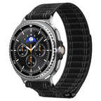 Curea textilă Spigen WBF0 Samsung Galaxy Watch9 / Watch8 / Watch8 Classic – Negru – imagine 2