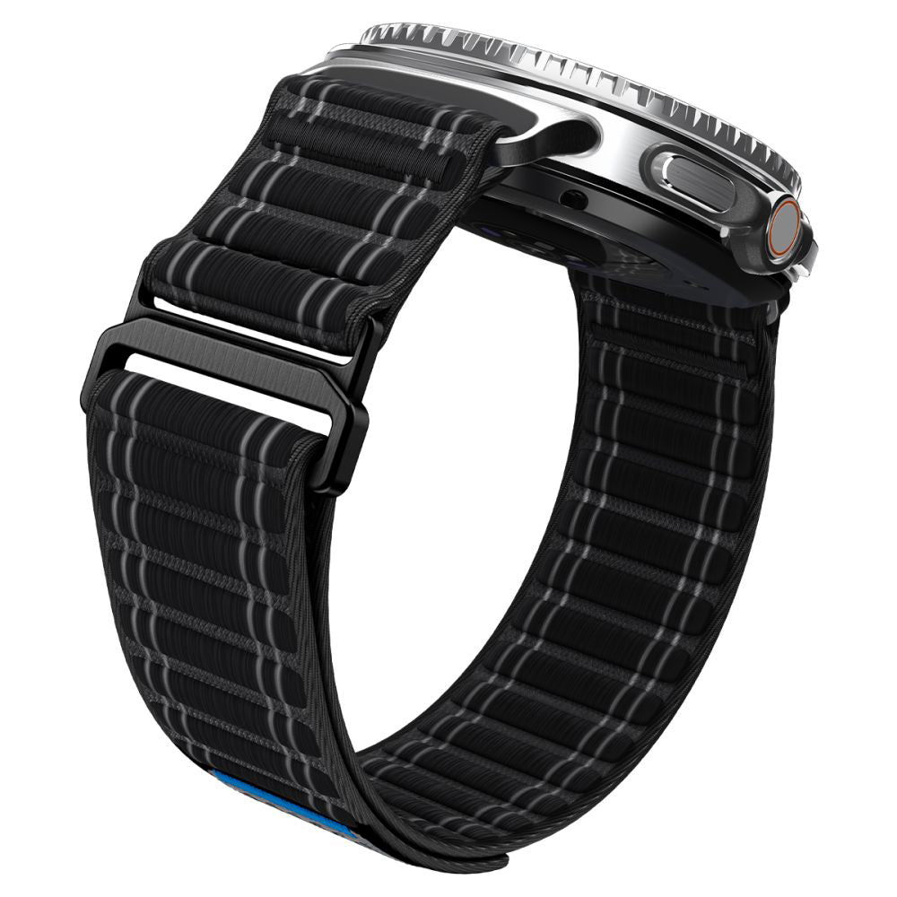 Curea textilă Spigen WBF0 Samsung Galaxy Watch9 / Watch8 / Watch8 Classic – Negru – imagine 5