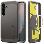 Husă Spigen Tough Armor MagSafe Galaxy S25 FE – Gunmetal (gri metalic) – imagine 1