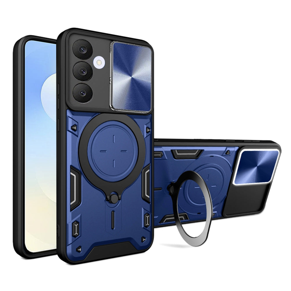 Husă Techsuit CamGuard Pro Galaxy S25 FE – Albastru – imagine 2