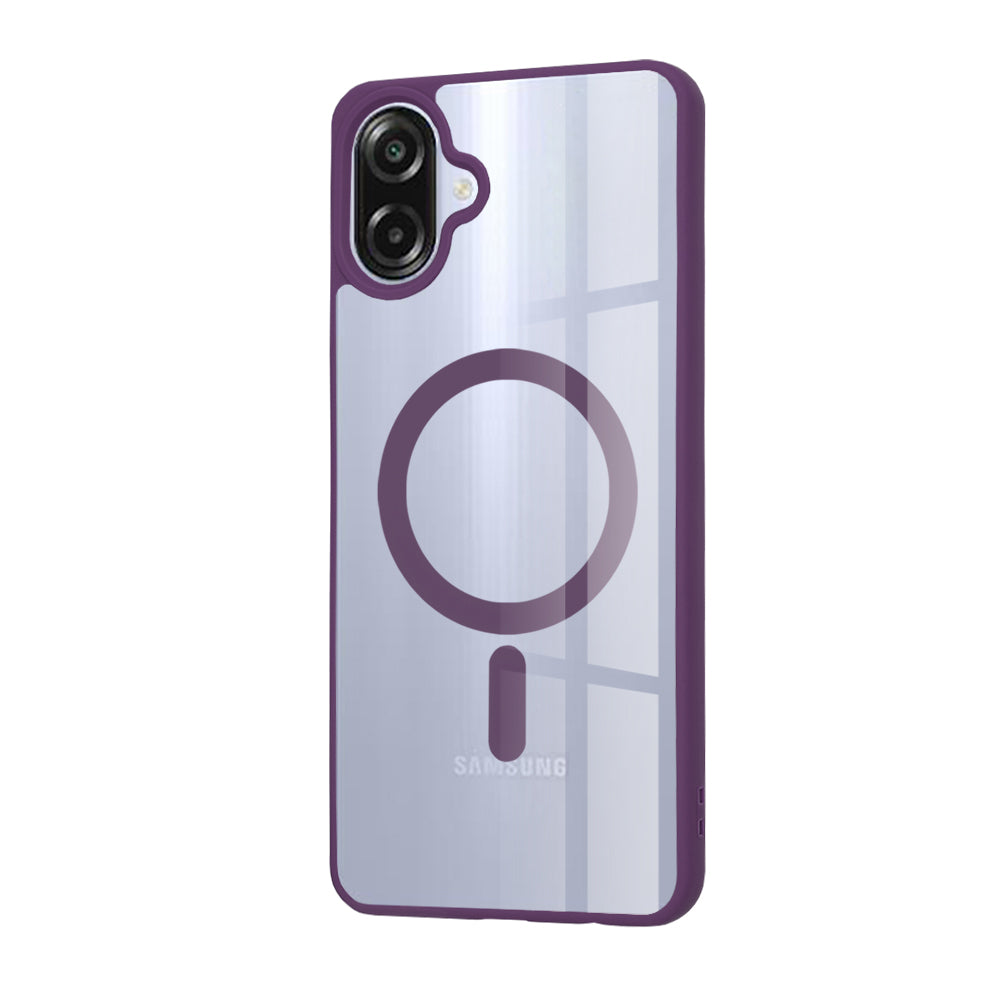 Husă transparentă Techsuit MagSafe Pro Galaxy A07 – Mov – imagine 13
