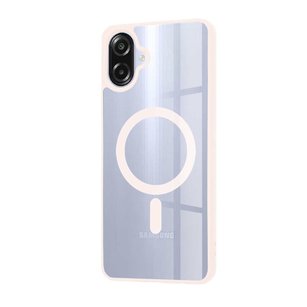 Husă transparentă Techsuit MagSafe Pro Galaxy A07 – Roz nude – imagine 16