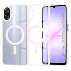 Husă transparentă Techsuit MagSafe Pro Galaxy A07 – Roz nude – imagine 14