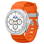 Curea din silicon Spigen WBS2 Samsung Galaxy Watch9 / Watch8 / Watch8 Classic – Portocaliu – imagine 1