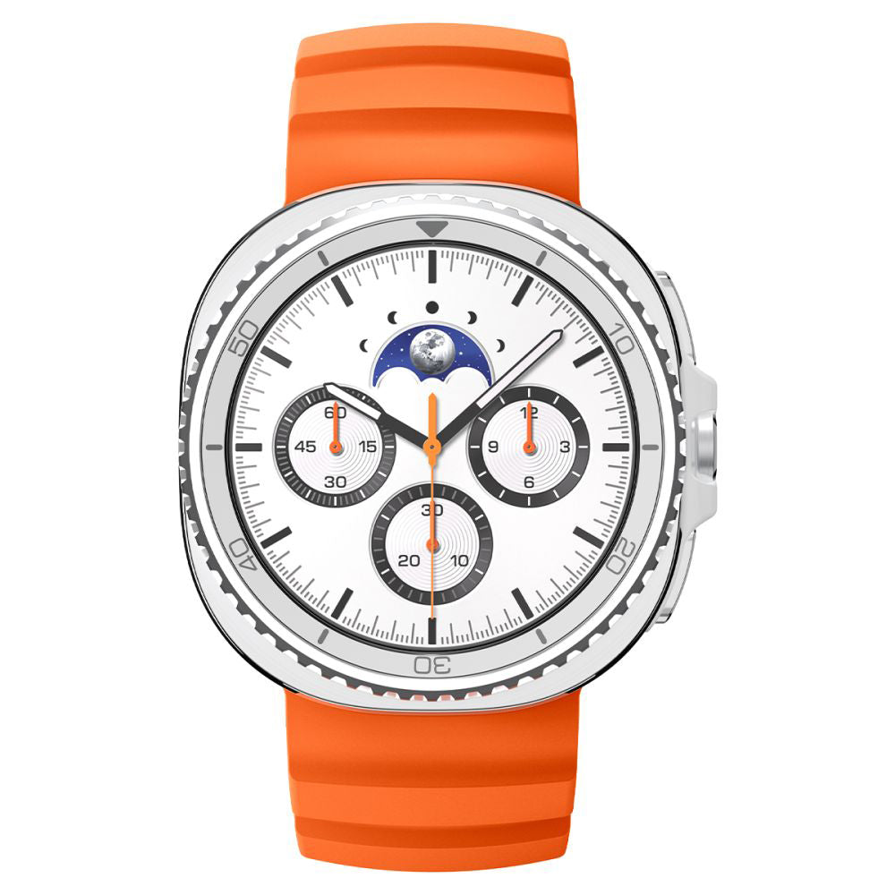 Curea din silicon Spigen WBS2 Samsung Galaxy Watch9 / Watch8 / Watch8 Classic – Portocaliu – imagine 5