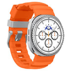 Curea din silicon Spigen WBS2 Samsung Galaxy Watch9 / Watch8 / Watch8 Classic – Portocaliu – imagine 4