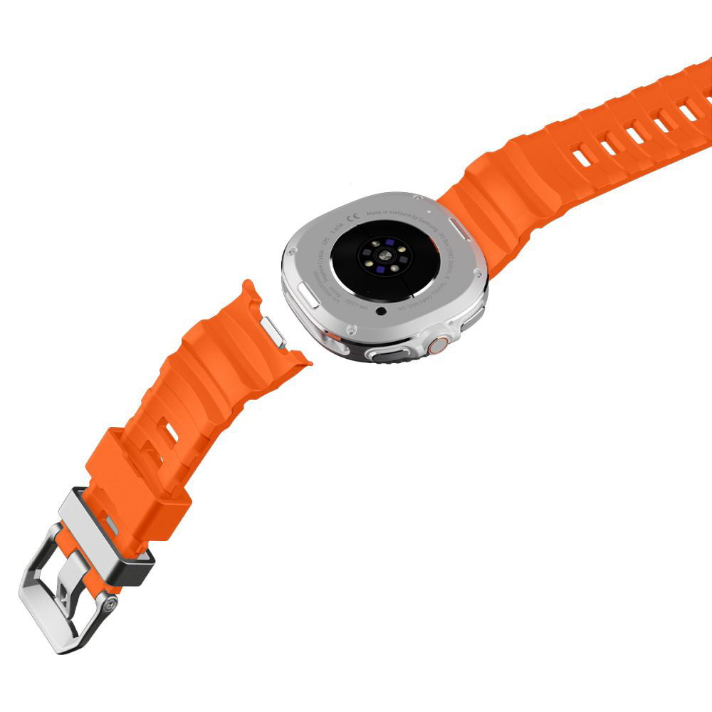 Curea din silicon Spigen WBS2 Samsung Galaxy Watch9 / Watch8 / Watch8 Classic – Portocaliu – imagine 7
