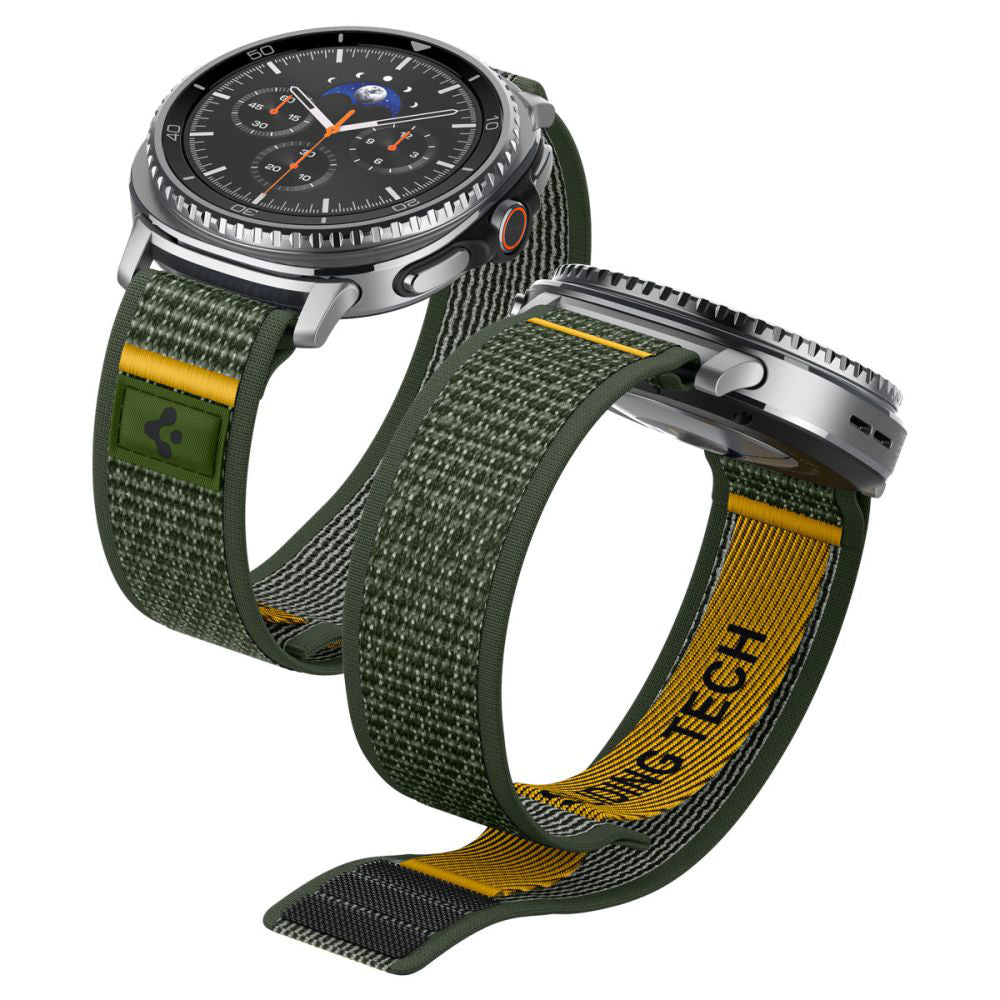 Curea textilă Spigen Athlex Air Samsung Galaxy Watch9 / Watch8 / Watch8 Classic – Verde (Active Green) – imagine 1