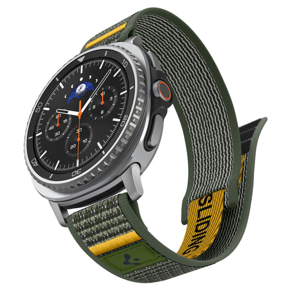 Curea textilă Spigen Athlex Air Samsung Galaxy Watch9 / Watch8 / Watch8 Classic – Verde (Active Green) – imagine 2