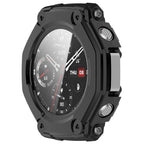 Husă cu folie Amazfit T-Rex 3 Techsuit Defense360 Pro, negru – imagine 5