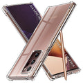 Husă transparentă Techsuit Shockproof Clear Silicone Galaxy Note 20 – Transparent – imagine 1