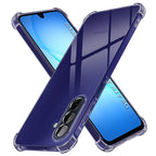 Husă transparentă Techsuit Shockproof Clear Silicone Galaxy A17 5G – Negru fumuriu – imagine 2