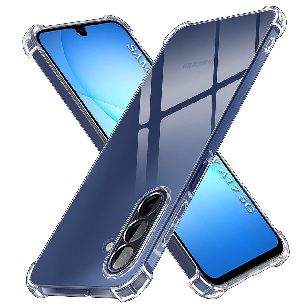 Husă transparentă Techsuit Shockproof Clear Silicone Galaxy A17 5G – Transparent – imagine 1