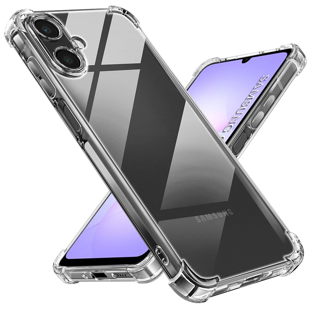 Husă transparentă Techsuit Shockproof Clear Silicone Galaxy A07 – Transparent – imagine 1