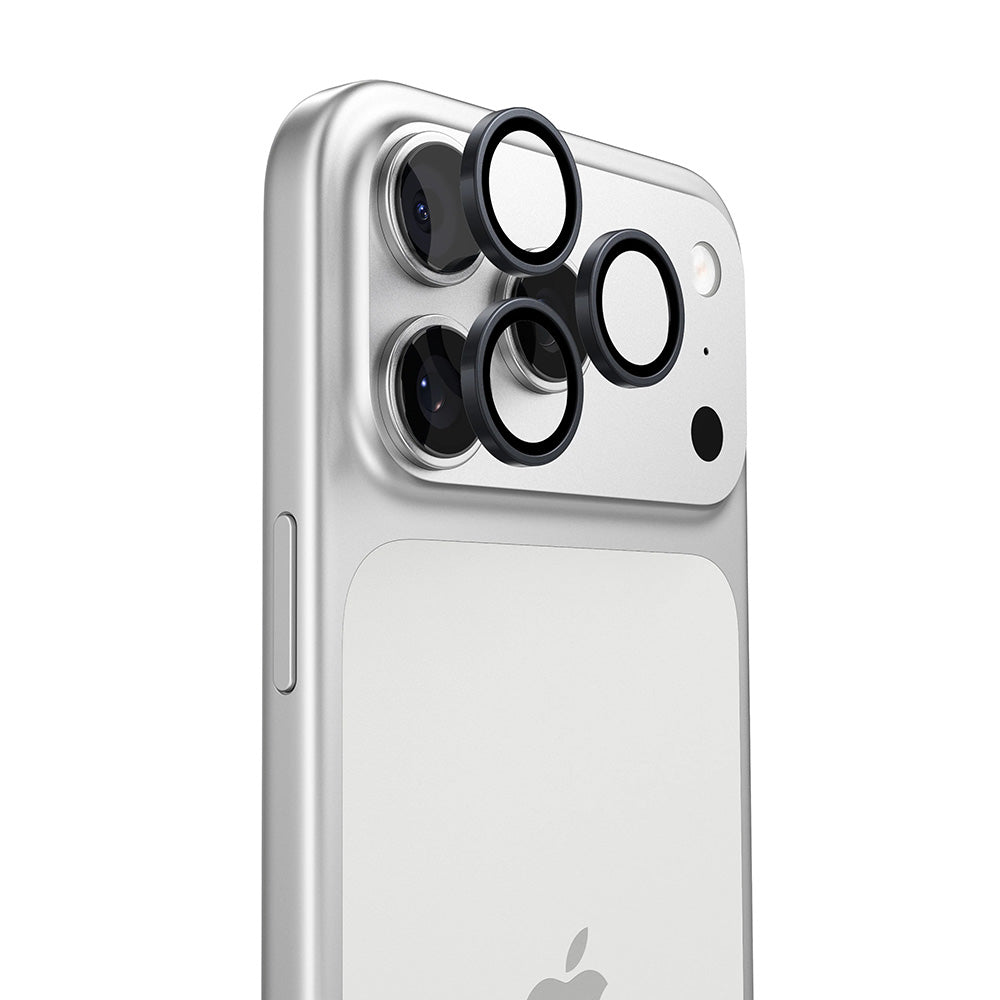 Protecție lentile Torras Lensguard iPhone 17 Pro / 17 Pro Max – Negru – imagine 1 din 8