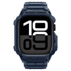 Husă cu curea Spigen Rugged Armor Pro V2 Apple Watch Series 11 / 10 (42 mm) – Bleumarin – imagine 16