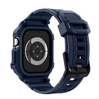 Husă cu curea Spigen Rugged Armor Pro V2 Apple Watch Series 11 / 10 (42 mm) – Bleumarin – imagine 17