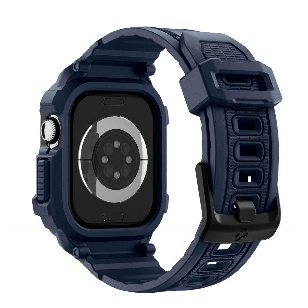 Husă cu curea Spigen Rugged Armor Pro V2 Apple Watch Series 11 / 10 (42 mm) – Bleumarin – imagine 17