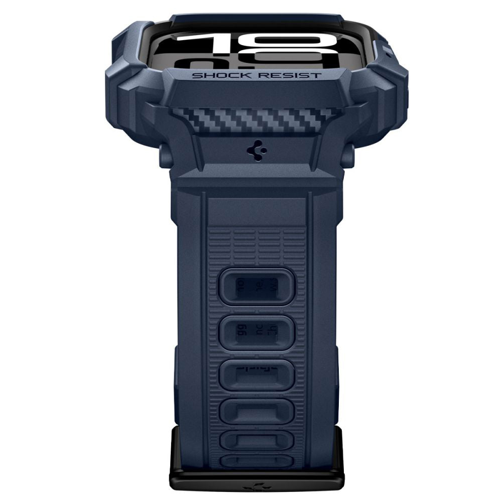 Husă cu curea Spigen Rugged Armor Pro V2 Apple Watch Series 11 / 10 (42 mm) – Bleumarin – imagine 21