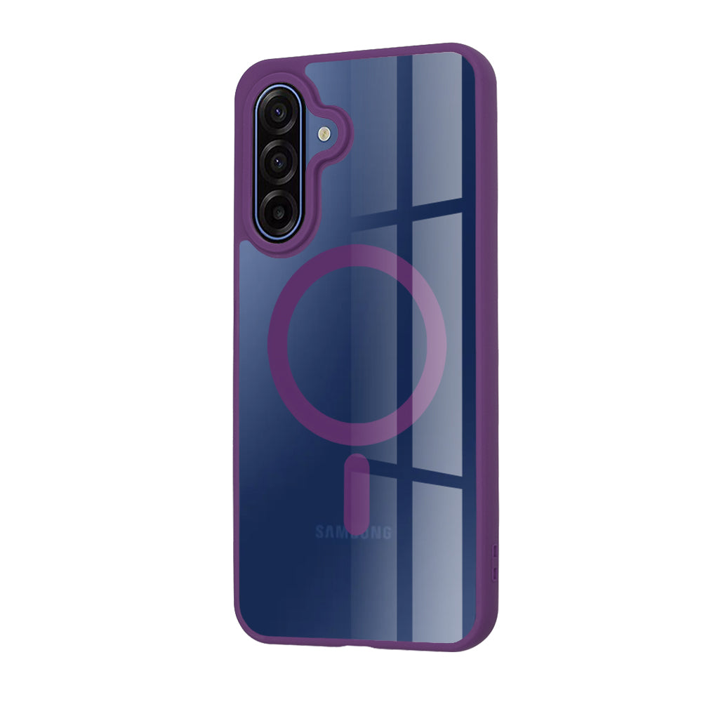 Husă transparentă Techsuit MagSafe Pro Galaxy A17 5G – Mov – imagine 13