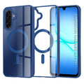 Husă transparentă Techsuit MagSafe Pro Galaxy A17 5G – Albastru – imagine 1