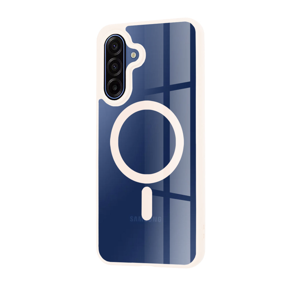 Husă transparentă Techsuit MagSafe Pro Galaxy A17 5G – Roz nude – imagine 16