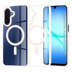 Husă transparentă Techsuit MagSafe Pro Galaxy A17 5G – Roz nude – imagine 14