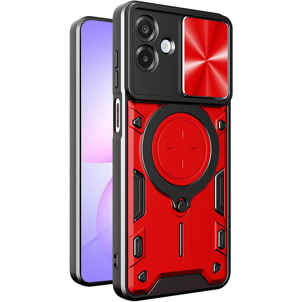Husă Techsuit CamGuard Pro Galaxy A07 – Roșu – imagine 2