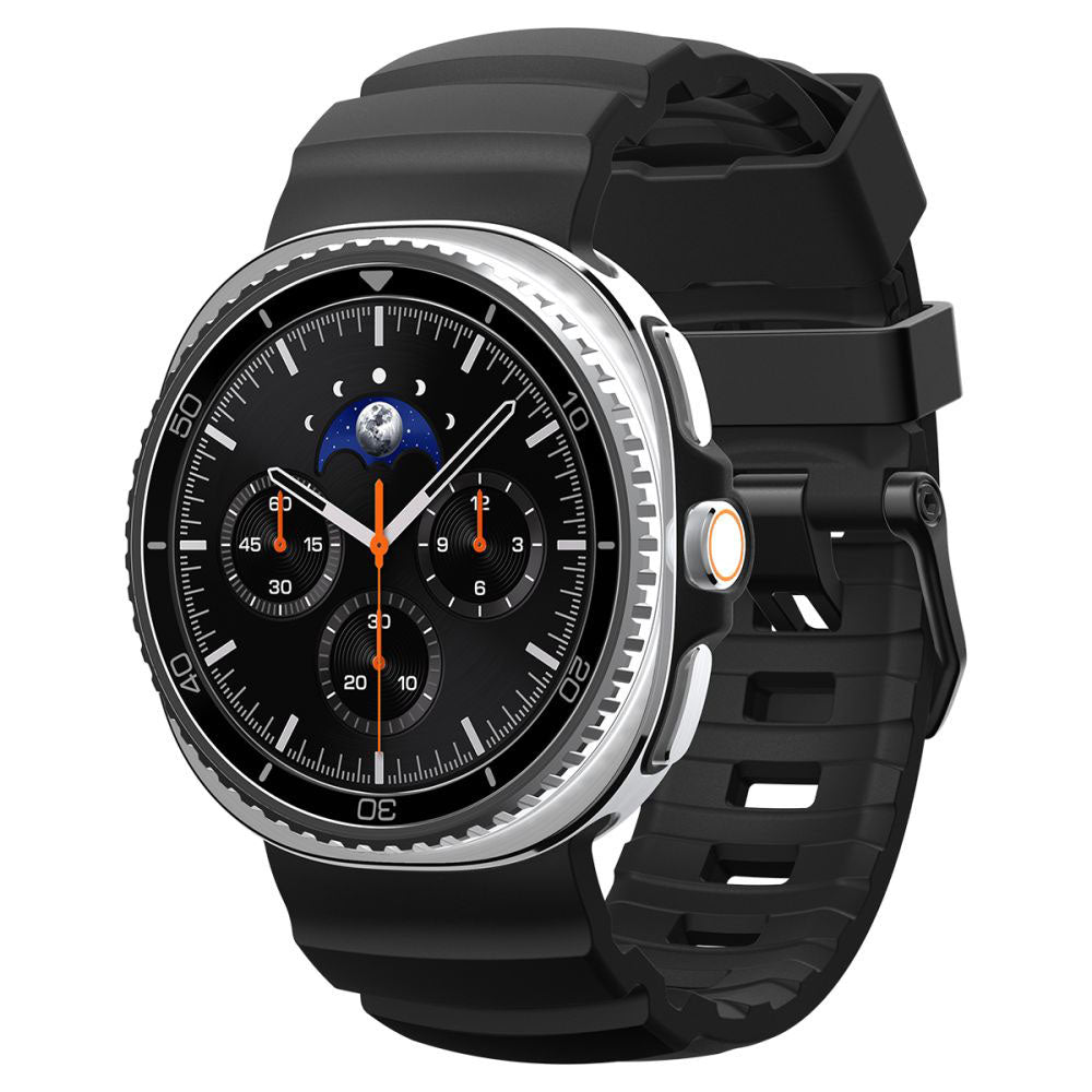 Curea din silicon Spigen WBS2 Samsung Galaxy Watch9 / Watch8 / Watch8 Classic – Negru – imagine 8