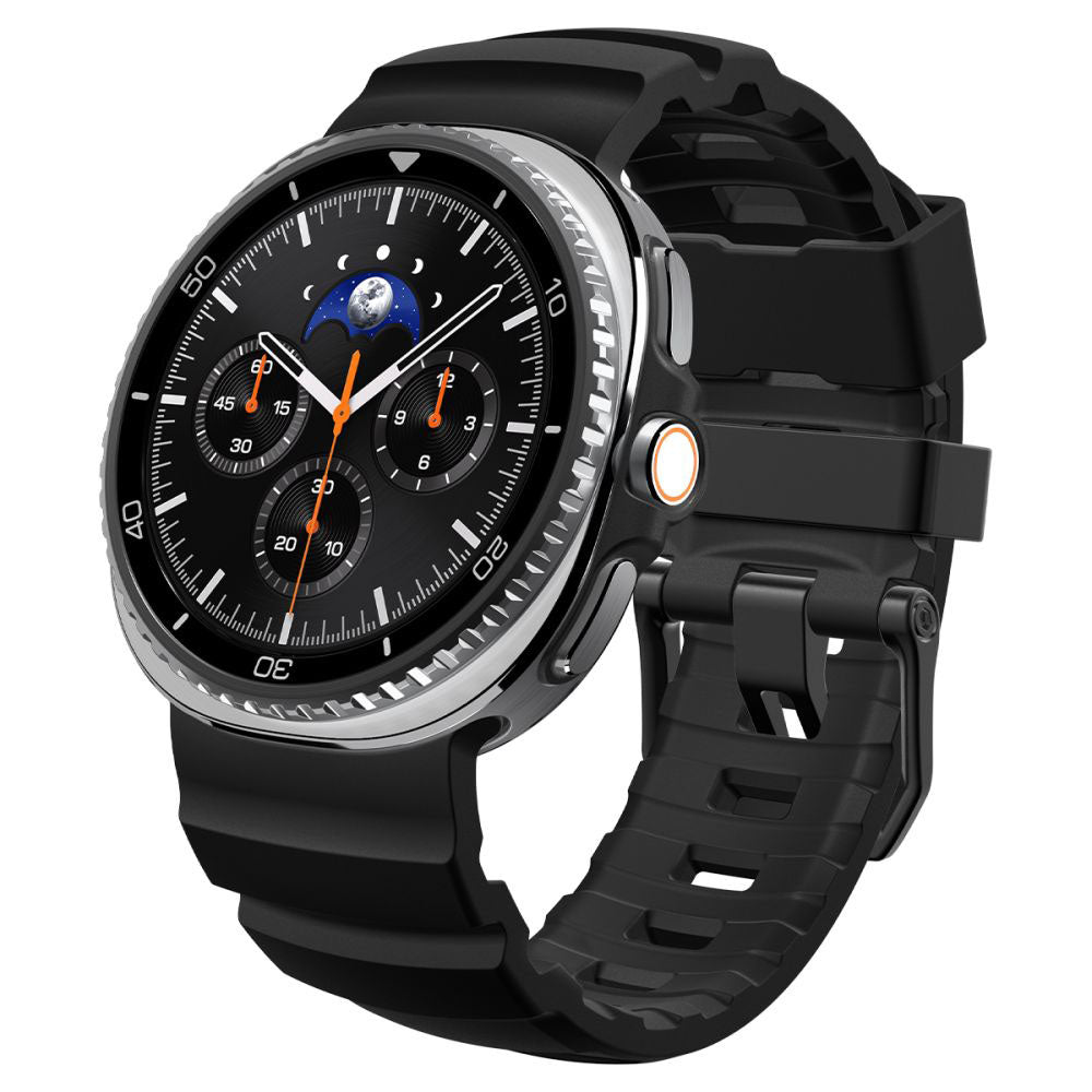 Curea din silicon Spigen WBS2 Samsung Galaxy Watch9 / Watch8 / Watch8 Classic – Negru – imagine 13