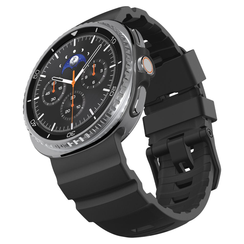 Curea din silicon Spigen WBS2 Samsung Galaxy Watch9 / Watch8 / Watch8 Classic – Negru – imagine 11