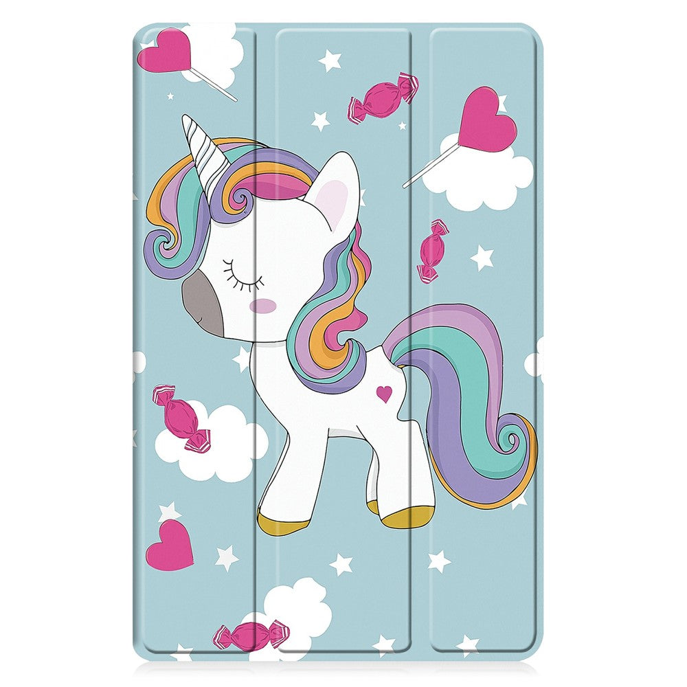 Husă Samsung Galaxy Tab A11 Plus / A9 Plus Techsuit FoldPro, unicorn – imagine 2