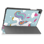 Husă Samsung Galaxy Tab A11 Plus / A9 Plus Techsuit FoldPro, unicorn – imagine 3