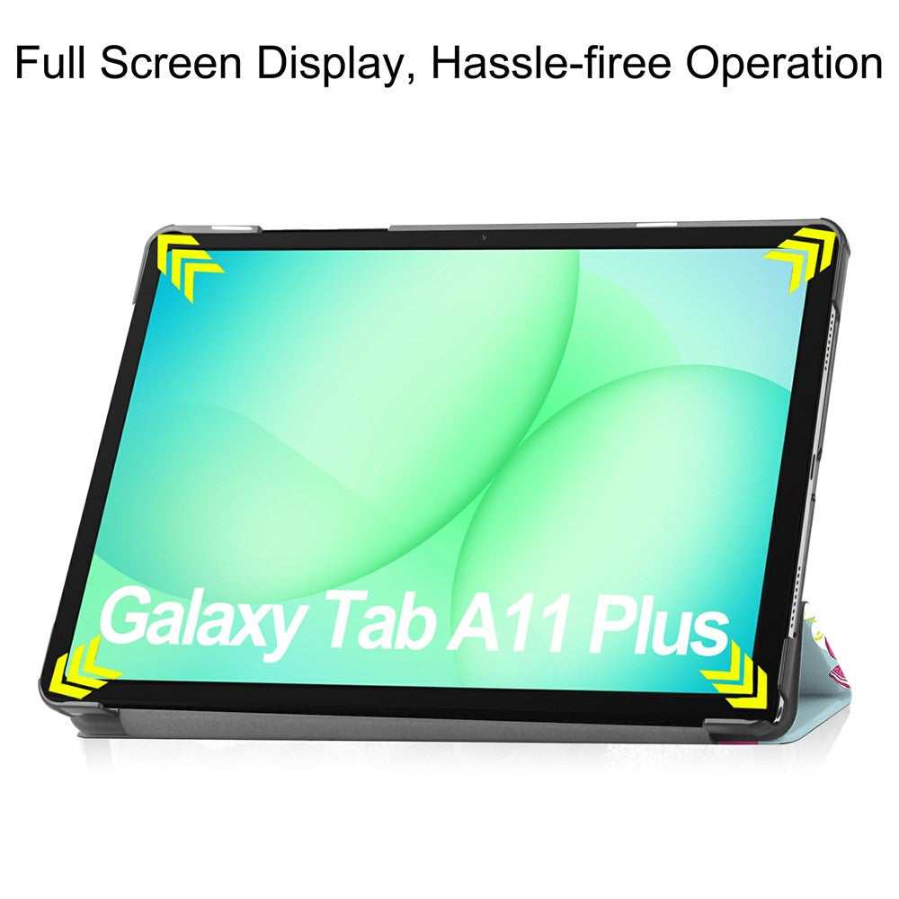 Husă Samsung Galaxy Tab A11 Plus / A9 Plus Techsuit FoldPro, unicorn – imagine 4