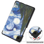 Husă Samsung Galaxy Tab A11 / A9 Techsuit FoldPro, starry night – imagine 2