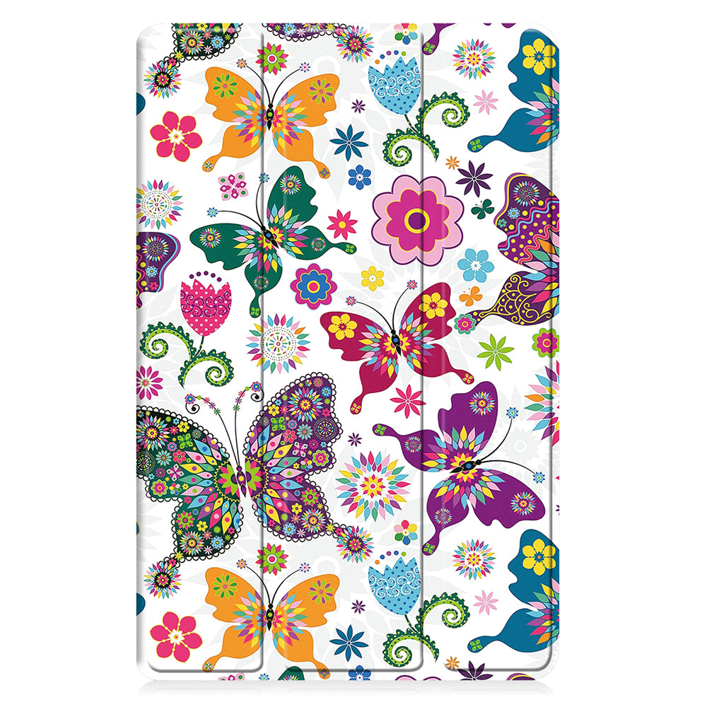 Husă Samsung Galaxy Tab A11 / A9 Techsuit FoldPro, butterfly – imagine 2