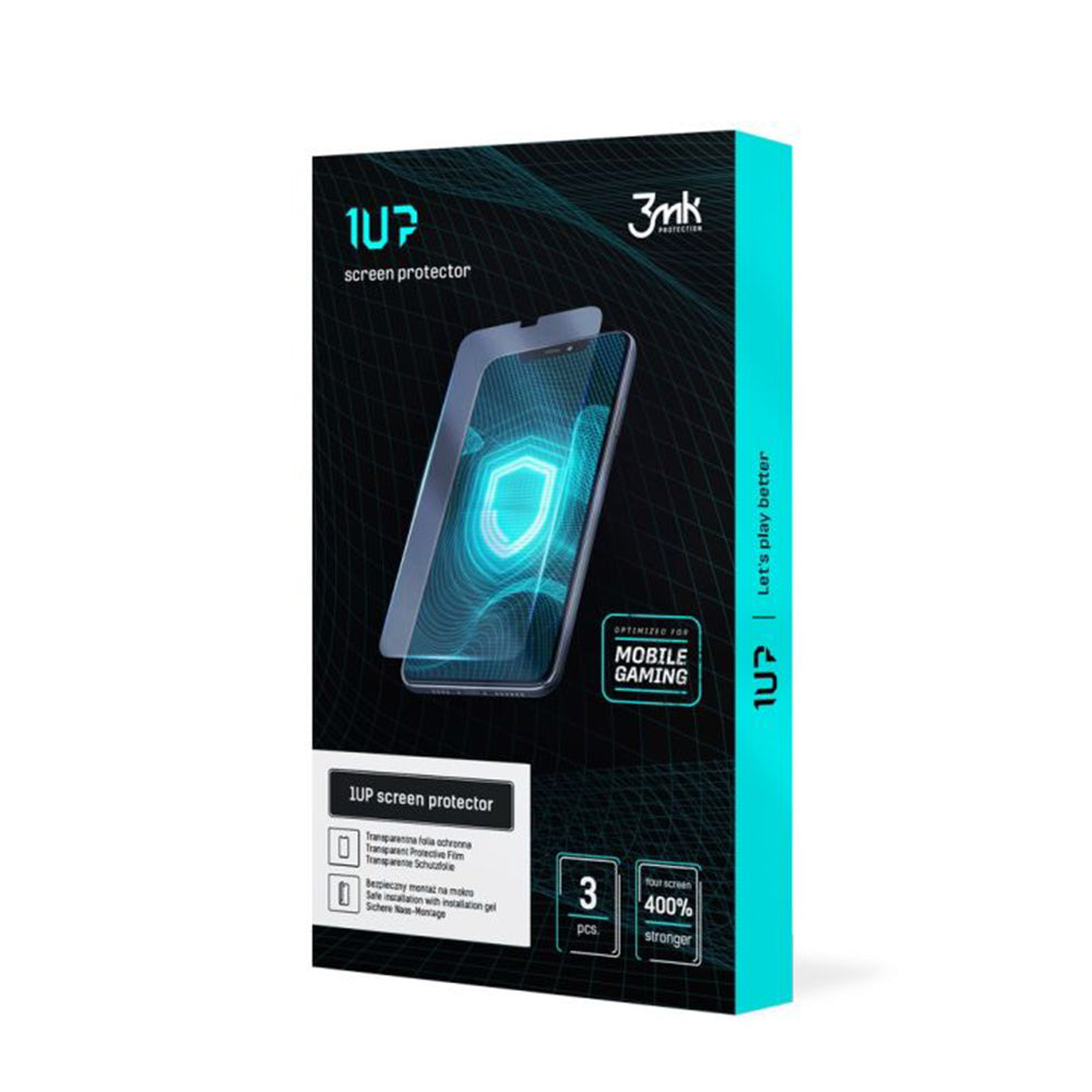 Folie protecție 3mk 1UP iPhone 17 Pro – set 3 buc. – imagine 2 din 2