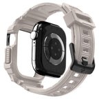 Husă cu curea Spigen Rugged Armor Pro V2 Apple Watch Series 11 / 10 (42 mm) – Bej (Dune Beige) – imagine 2
